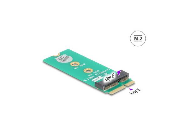 Adapter M.2 Key E Stecker zu Slot –...