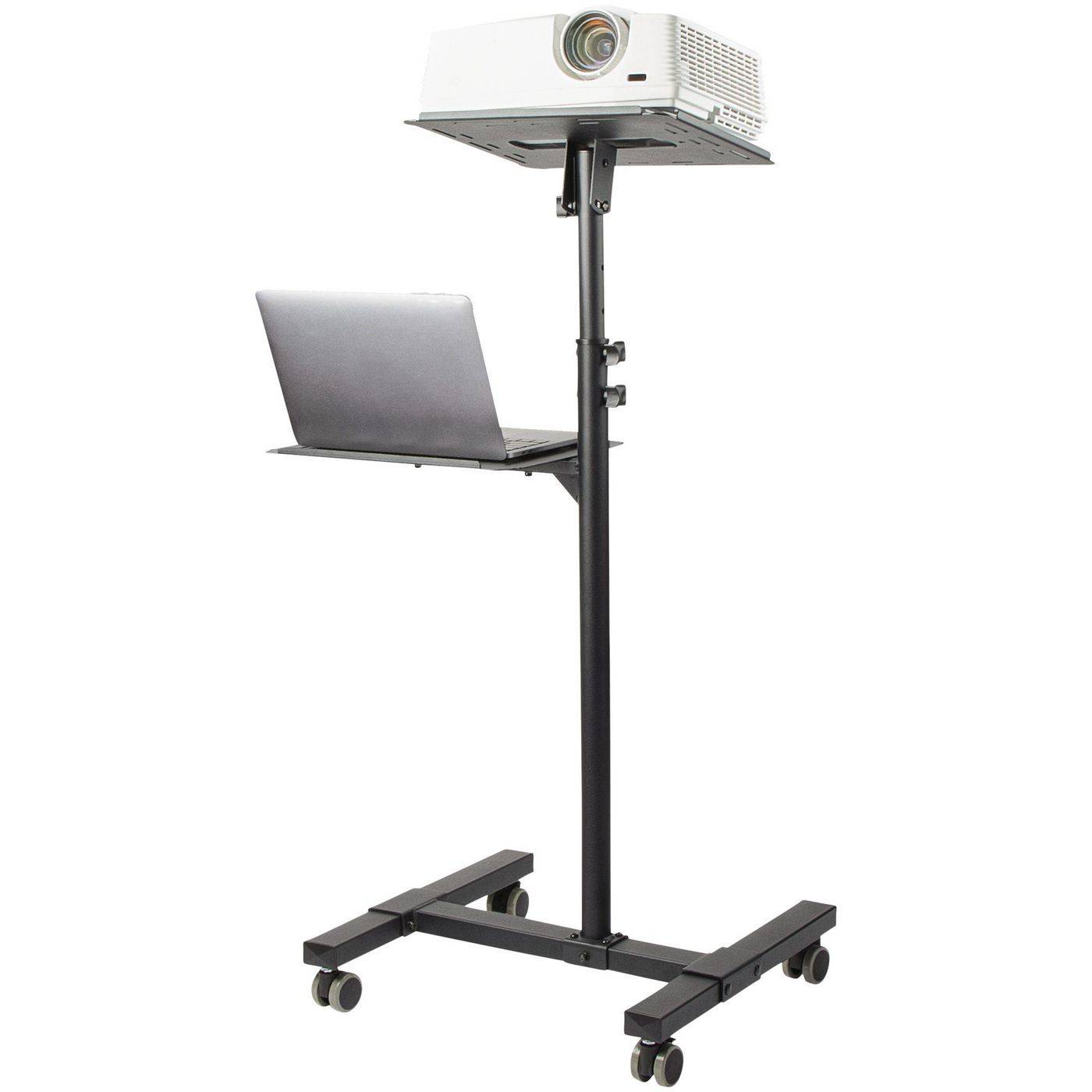 StarTech.com Mobiler Projektor- und Laptopständer/-wagen - Heavy Duty (2 Regale, jeweils 10 kg)-1