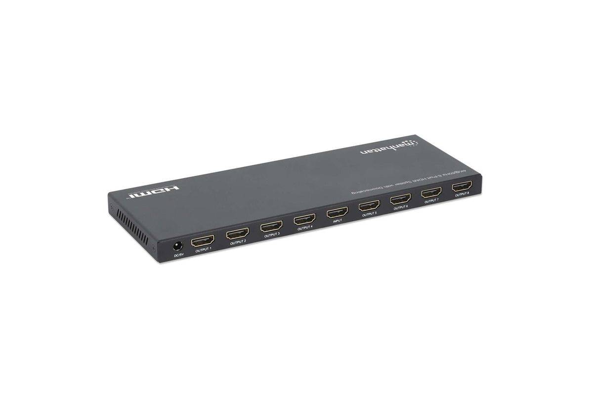 MANHATTAN 4K60Hz 8-Port HDMI-Splitter mit Downscaling Multimedia-Technik Splitter-2