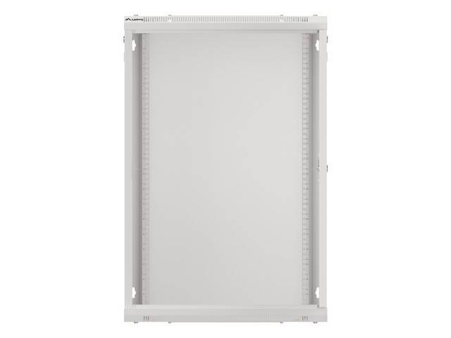 Lanberg Schrank Netzwerkschrank - geeignet für Wandmontage - Grau, RAL 7035 - 18U - 48.3 cm (19")-2