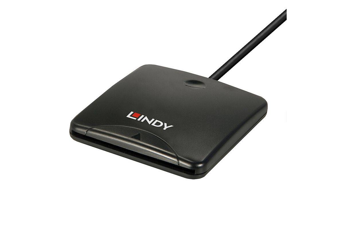 LINDY 43407, USB 2.0 Chipkartenleser-0