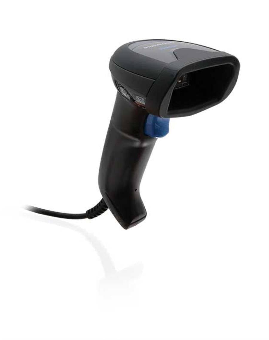 Datalogic QuickScan QD2590 - Kit - Barcode-Scanner - Handgerät - 2D-Imager - 60-3