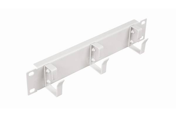 Equip EZMR-10-G - Kabelmanagement-Panel mit Ringen für Rack - Hellgrau - 1U - 25.4 cm (10")