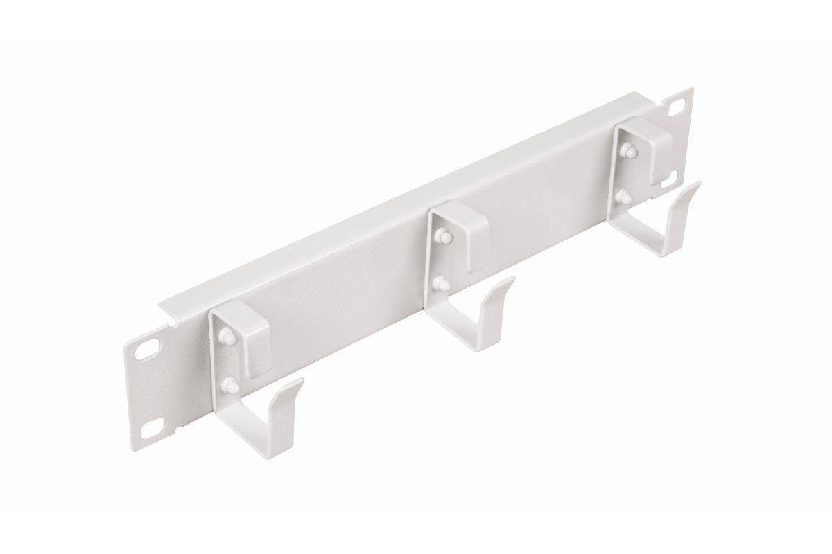 Equip EZMR-10-G - Kabelmanagement-Panel mit Ringen für Rack - Hellgrau - 1U - 25.4 cm (10")-0