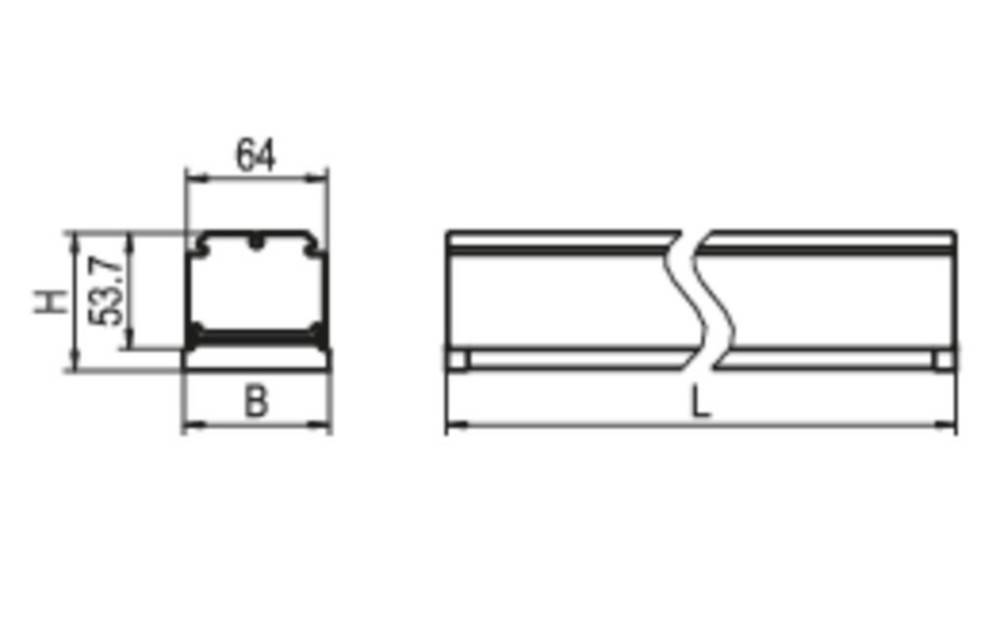 Ridi-Leuchten LED-Geräteträger 7pol. VL2P-GL150-1