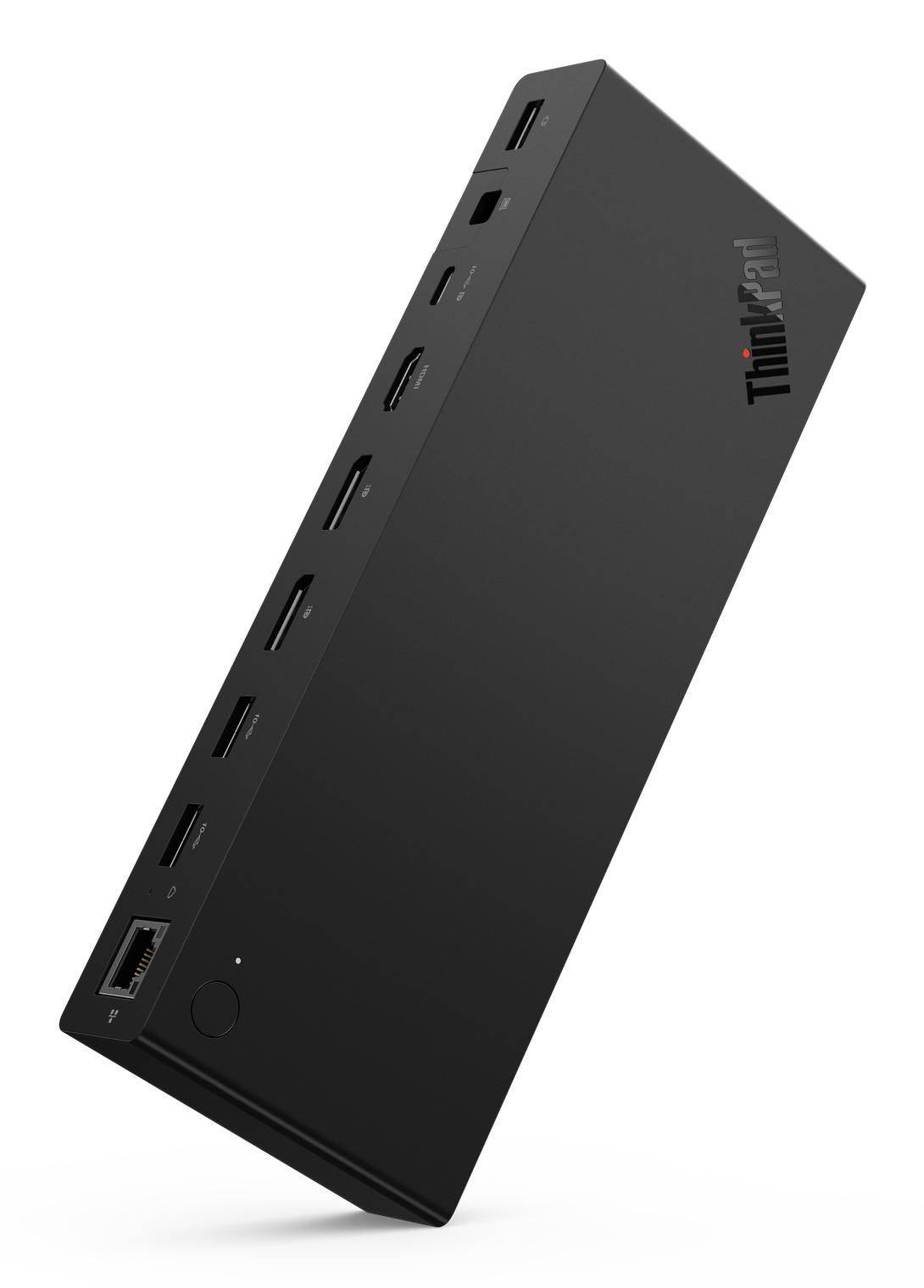 LENOVO - Thinkpad Usb4 Smart Dock 5500 Wired Black-2