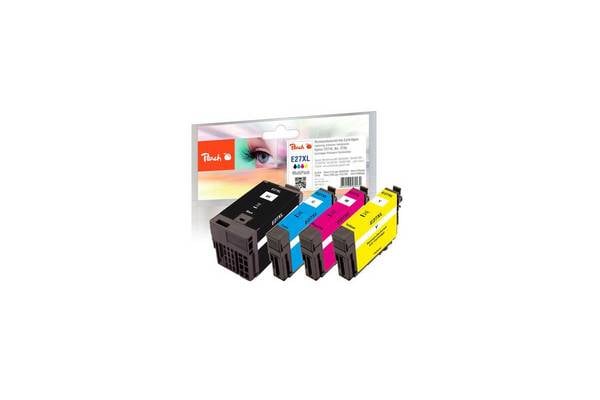 Peach Patrone Epson No.27XL T2715 MultiPack bk c m y remanufactured - Wiederaufbereitet - Kompatibel