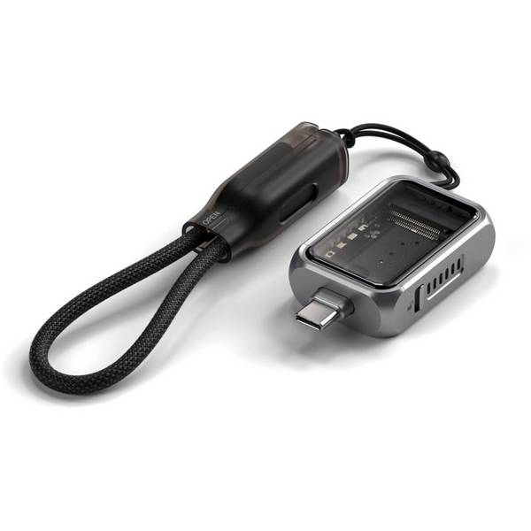 Satechi ST-E2230M, SSD-Gehäuse, M.2, M.2, 10 Gbit/s, USB Anschluss, Grau
