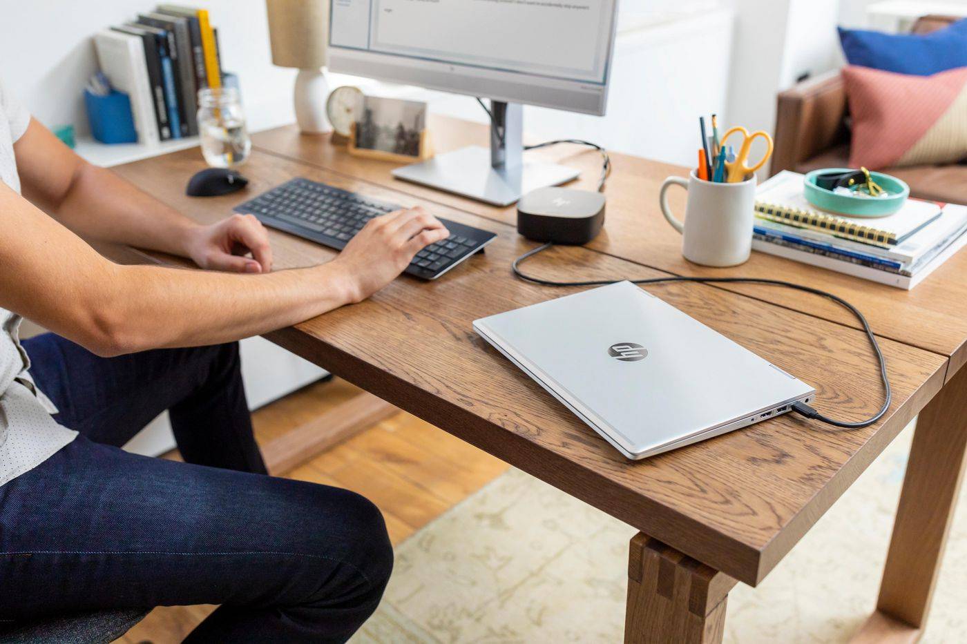 HP USB-C Dock G5, Verkabelt, USB 3.2 Gen 1 (3.1 Gen 1) Type-C, Schwarz, USB, USB Typ-C, Windows 10,Windows 7-3