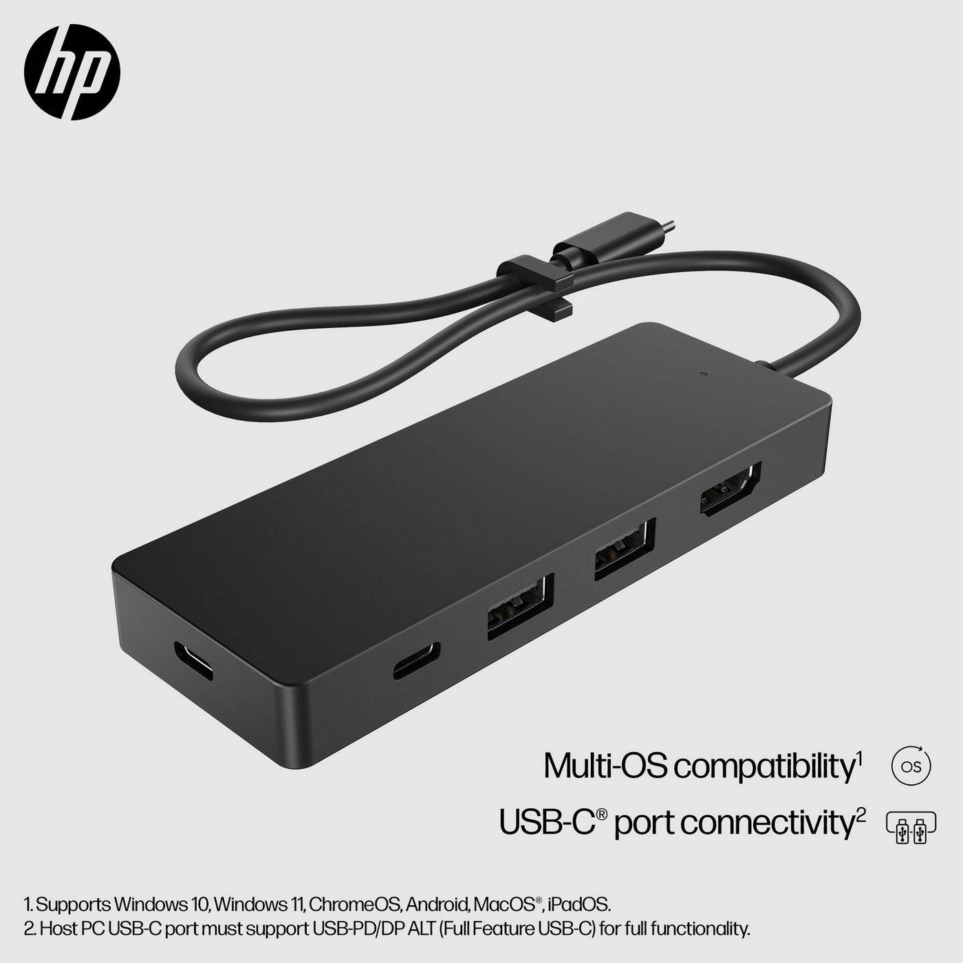 HP Travel Hub G3 - Port Replicator - USB-C-6
