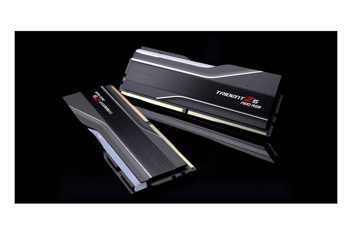 G.Skill Trident Z5 Neo RGB F5-6000J3244G64GX2-TZ5NR, 128 GB, 2 x 64 GB, DDR5, 28...-2