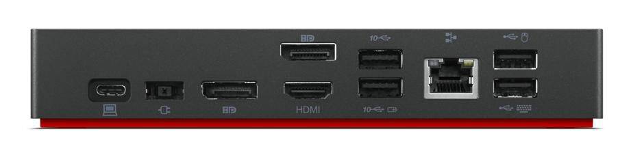 Lenovo - Dockingstation - USB-C - HDMI, 2 x DP-2