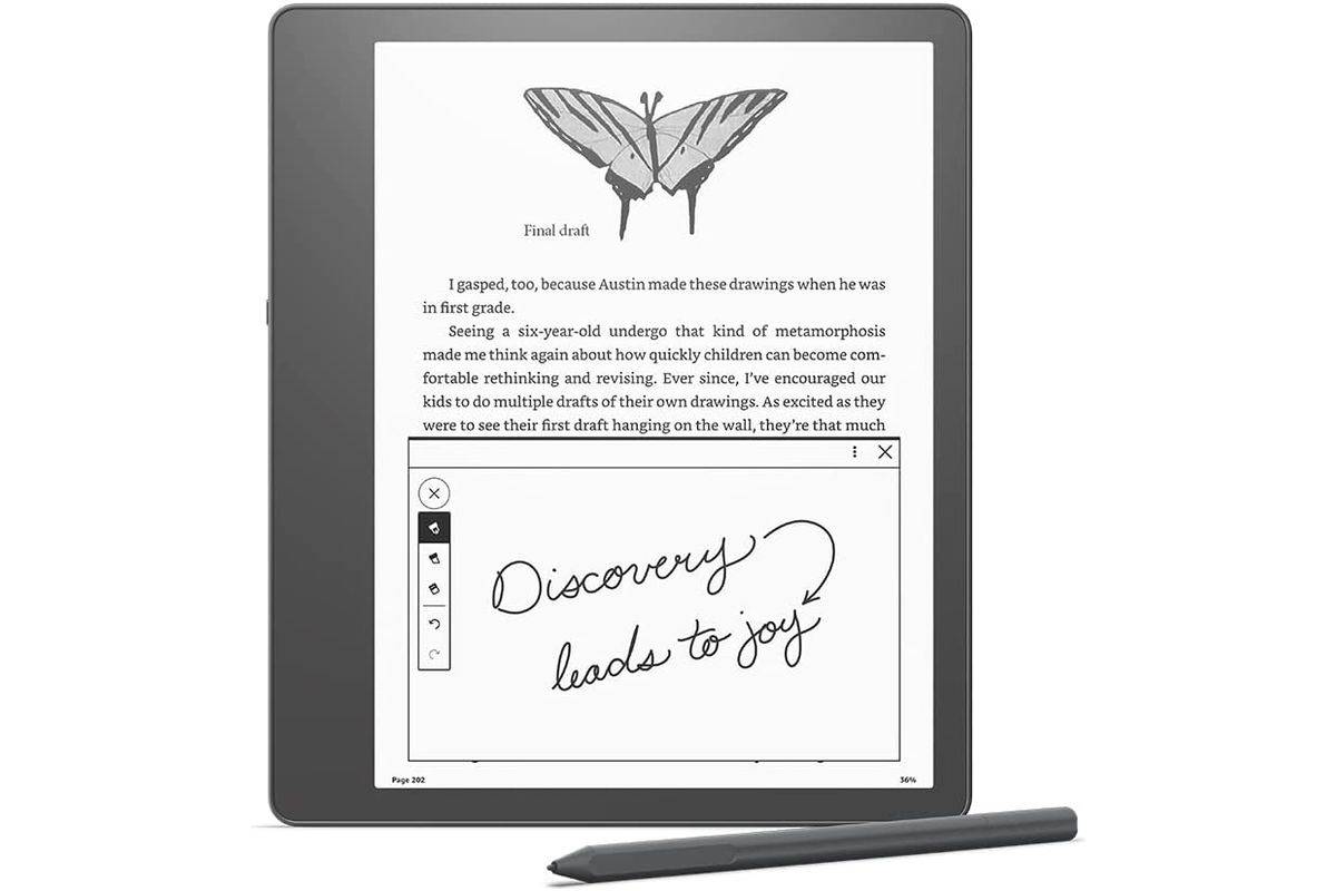Amazon Kindle Scribe - 1. Generation - eBook-Reader - 16 GB - 25.9 cm (10.2") --0