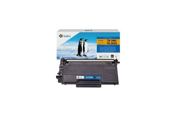 G&G XL-Toner kompatibel mit Brother TN-3480 Multimedia-Technik Toner