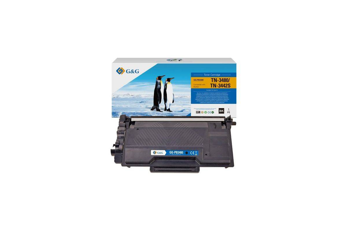 G&G XL-Toner kompatibel mit Brother TN-3480 Multimedia-Technik Toner-0