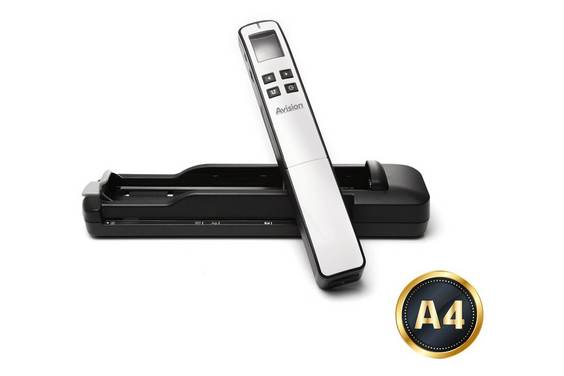 Avision MiWand 2 Wi-Fi PRO - Einzelblatt-Scanner - Kontaktbildsensor (CIS)