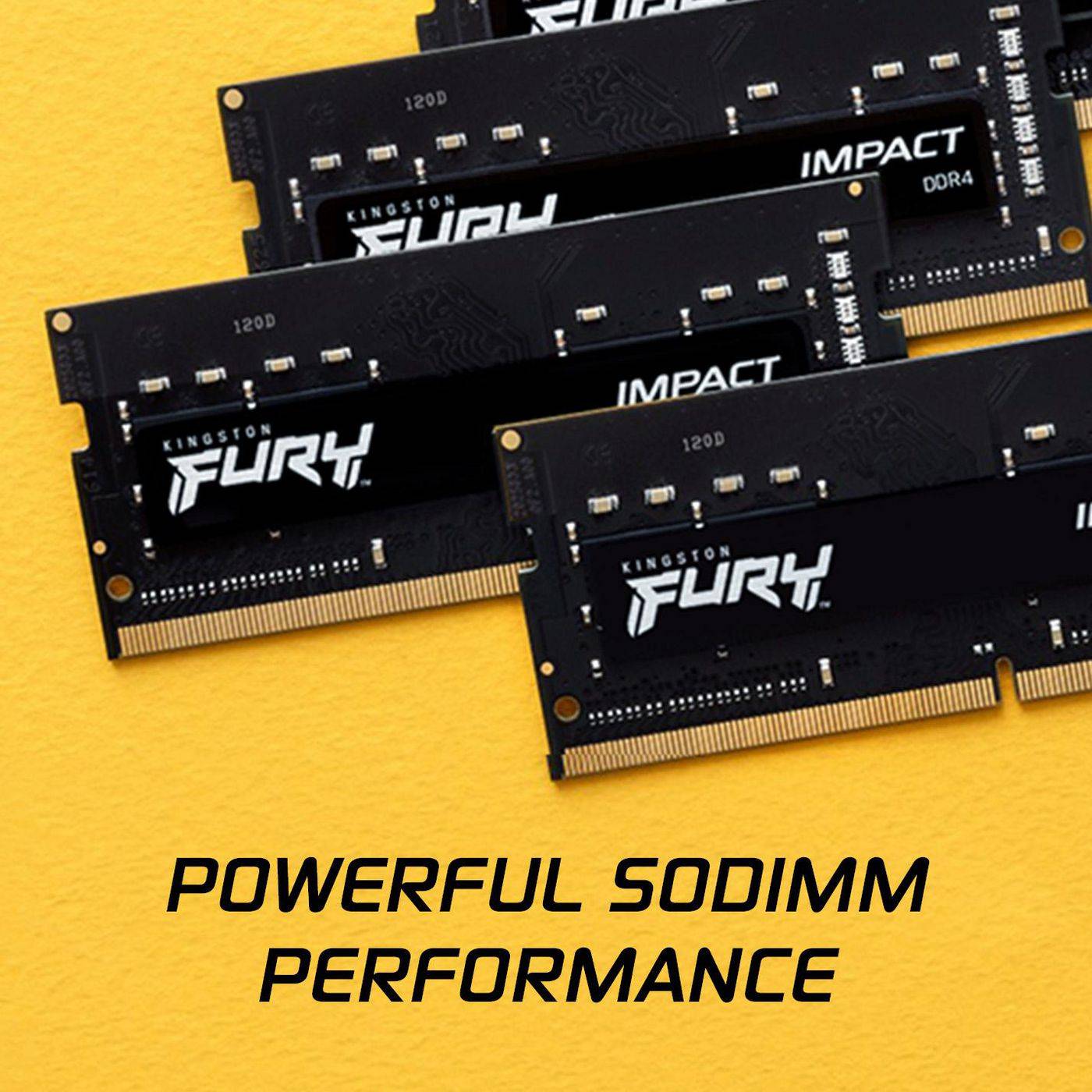 Kingston FURY Impact - DDR4 - Modul - 16 GB - SO DIMM 260-PIN-5