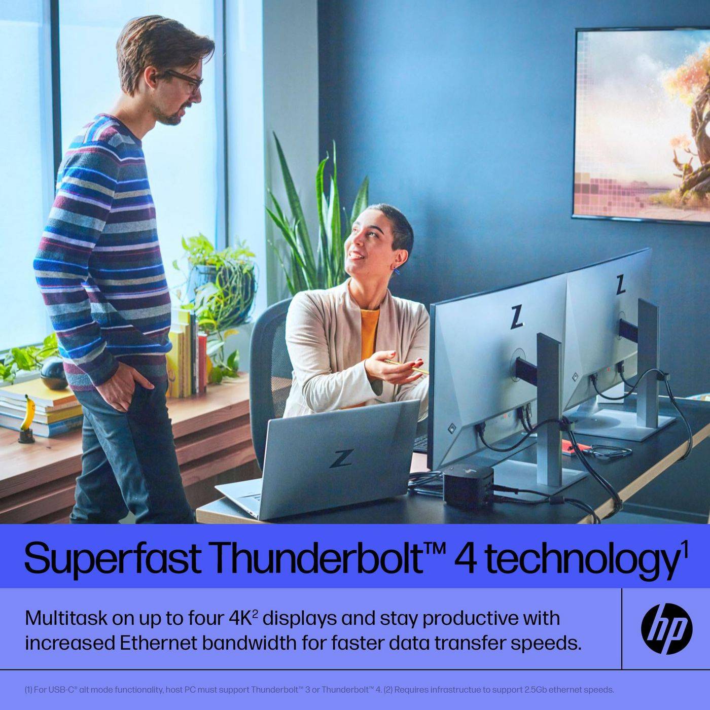 HP Thunderbolt Dock G4 - Dockingstation - USB-C / Thunderbolt 4-1