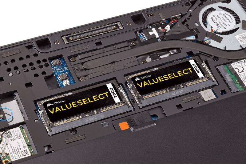 CORSAIR Value Select - DDR4 - Modul - 16 GB - SO DIMM 260-PIN - 2133 MHz / PC4-17000-2