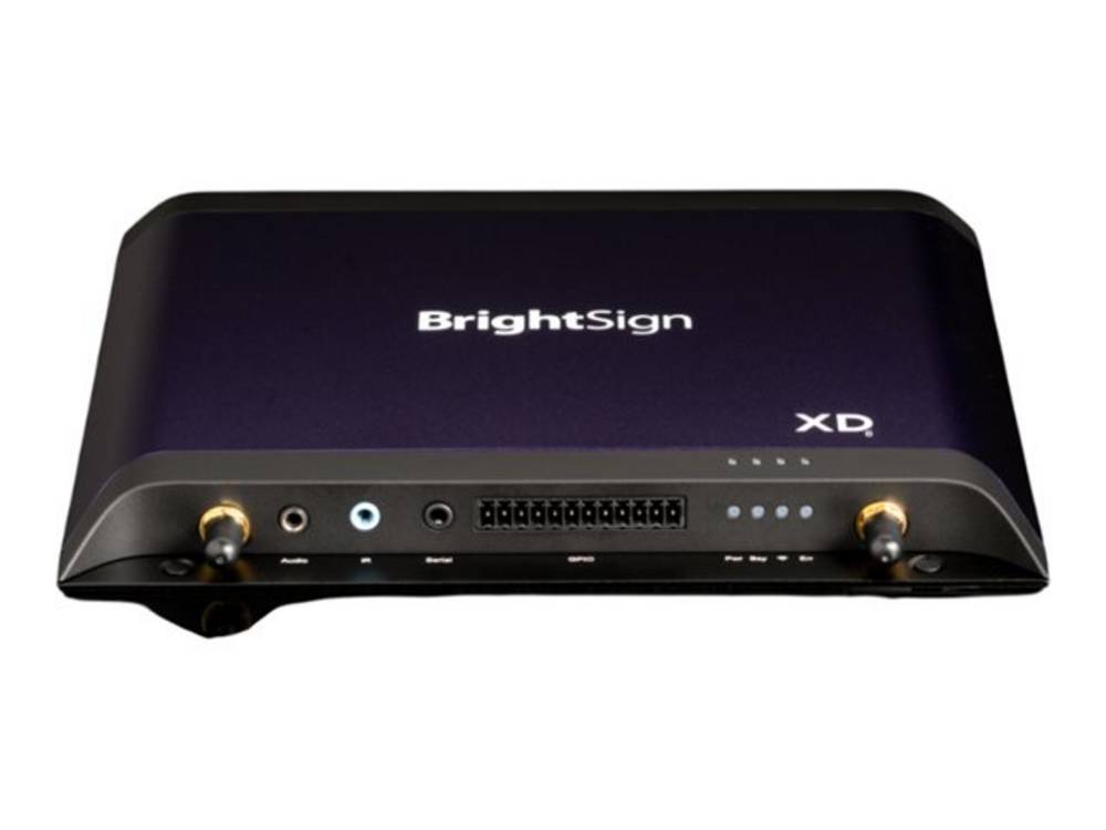 BrightSign XD6 XD236 - Digital Signage-Player - SSD - 256 GB - BrightSign OS - 4K UHD (2160p)-1
