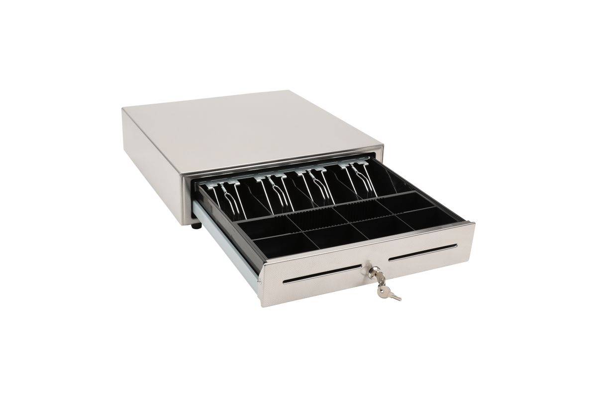Olympia Kassenschublade Ld 410S silber-1