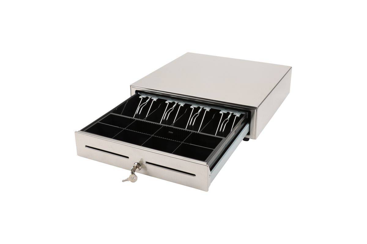 Olympia Kassenschublade Ld 410S silber-2