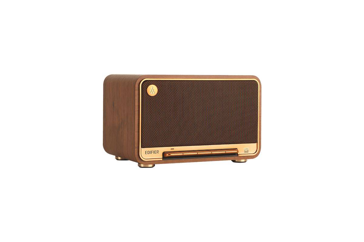 Edifier D32 Multiroom-fähiger WiFi Speaker Bluetooth holz retail Multimedia-Technik Aktivboxen-0