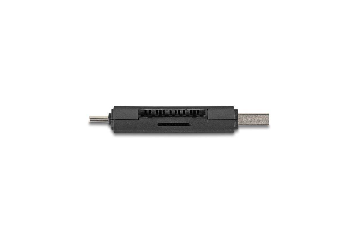 USB Type-C/Type-A Kartenleser für SD & Micro SD-1