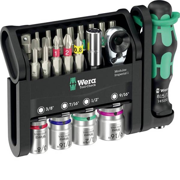 Bitsortiment Tool-Check Modular Imperial 1 21-tlg.WERA