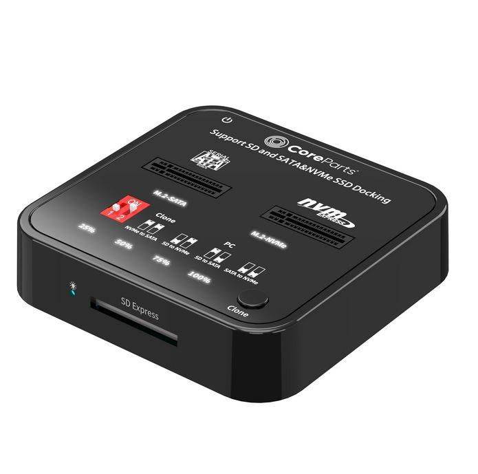 MS-CLONER-M2-SD, Schwarz, SD, 5 V, 3 A, 200 g, 137 mm-1