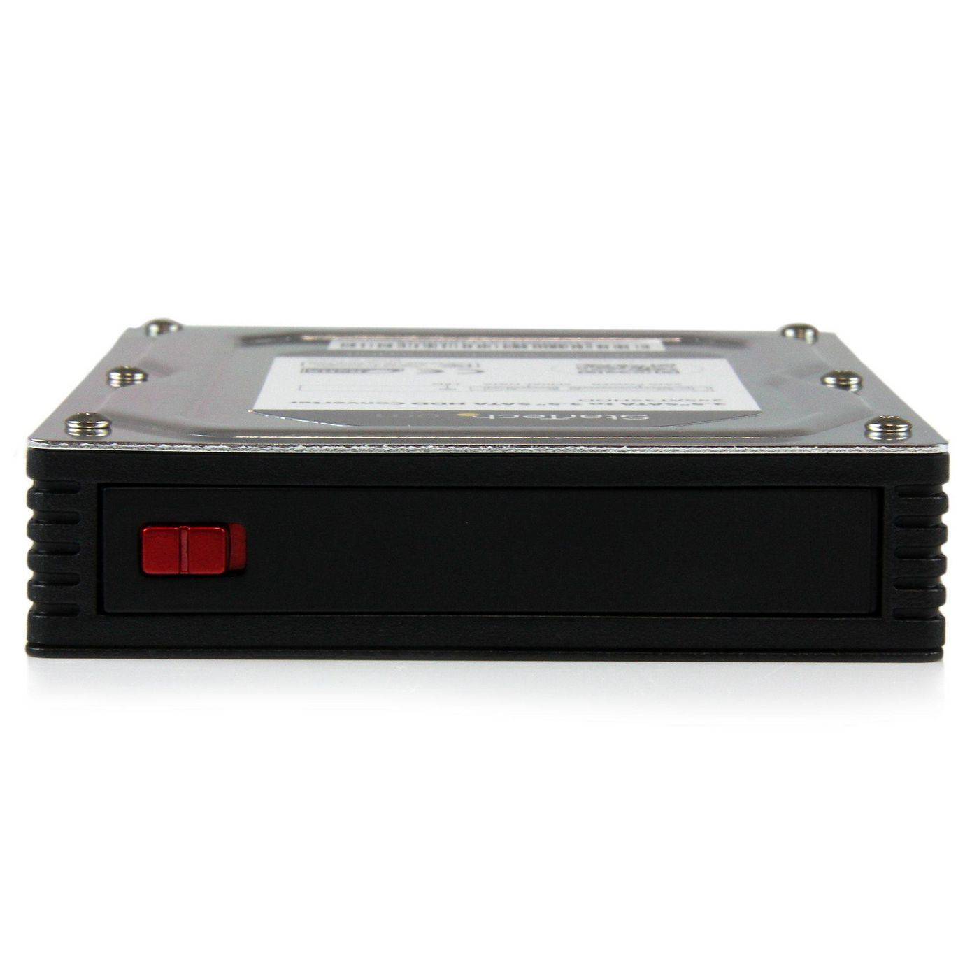 StarTech.com 2,5 auf 3,5 Aluminium SATA Festplattengehäuse für HDD/SSD bis 12,5mm - 6,4cm auf 8,9cm (2,5/3,5 Zoll)-2