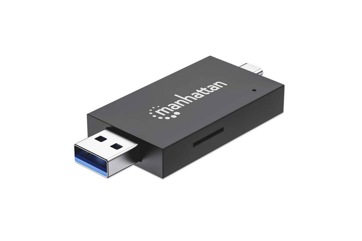 Manhattan SmartCard-Leser - USB 3.2 Gen 1-0