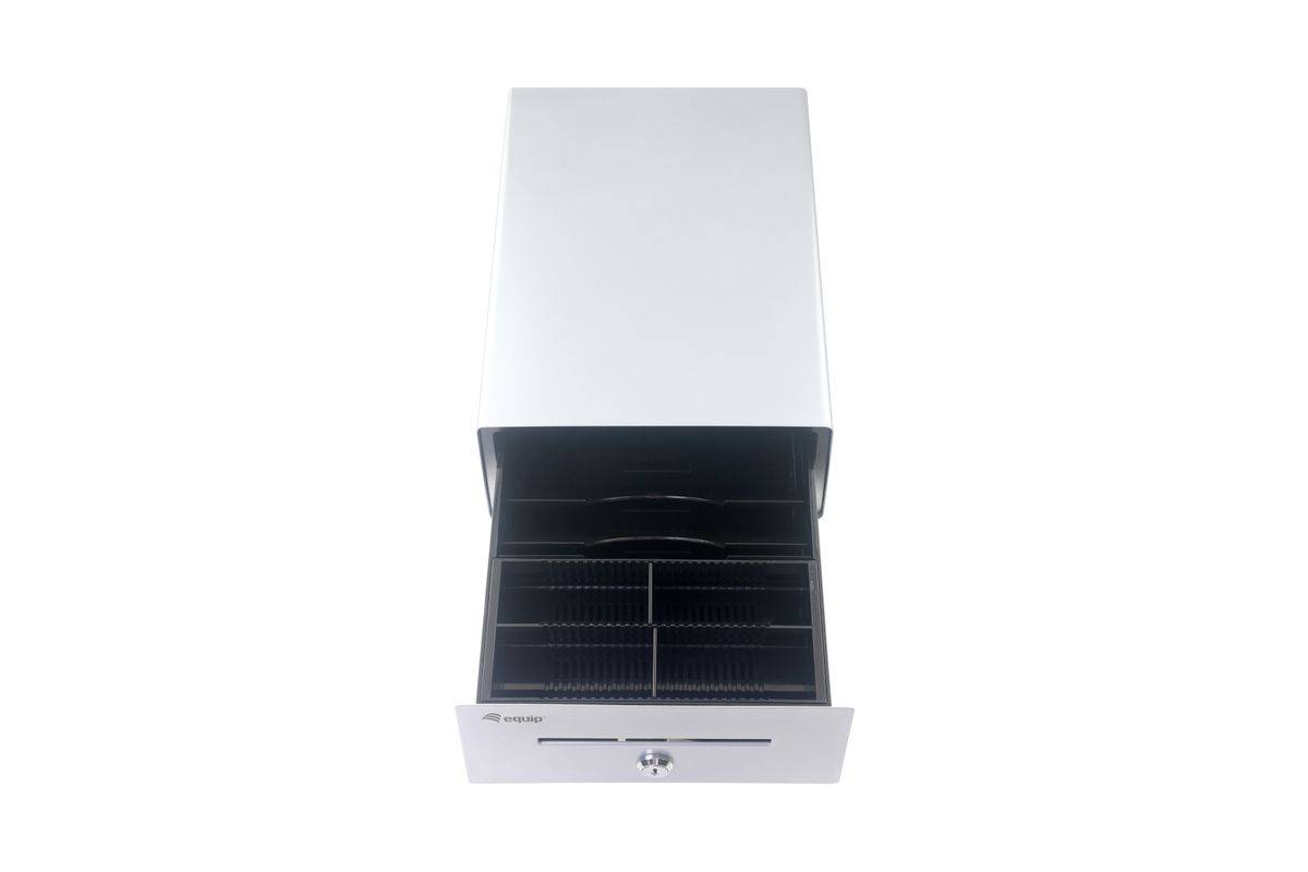 Equip Kassenschublade 4Schein-/4Muenzfächer RJ11 Pos Silber-2