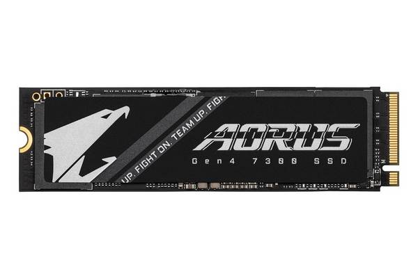 Gigabyte AORUS Gen4 7300 - SSD - 2 TB - intern - M.2 2280 - PCIe 4.0 x4 (NVMe)