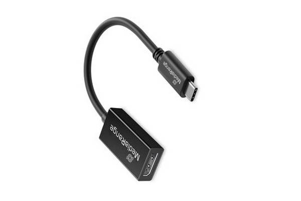 MEDIARANGE Usb-C zu DP Audio/Video Konverter sw - Kabel - Audio/Multimedia