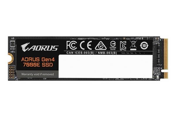 GIGABYTE - AORUS Gen4 7000E - SSD - 2 TB - intern - M.2 2280 - PCIe 4.0 x4 (NVMe)