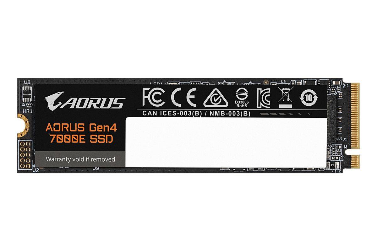 Gigabyte AORUS Gen4 7000E - SSD - 2 TB - intern - M.2 2280 - PCIe 4.0 x4 (NVMe)-0