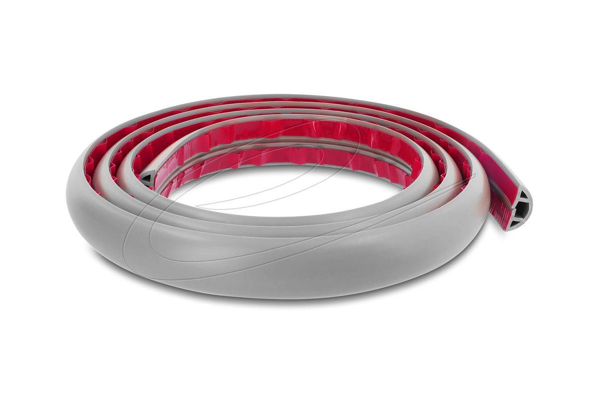flexibler PVC-Kabelkanal 30x10 mm, 2 m grau-0