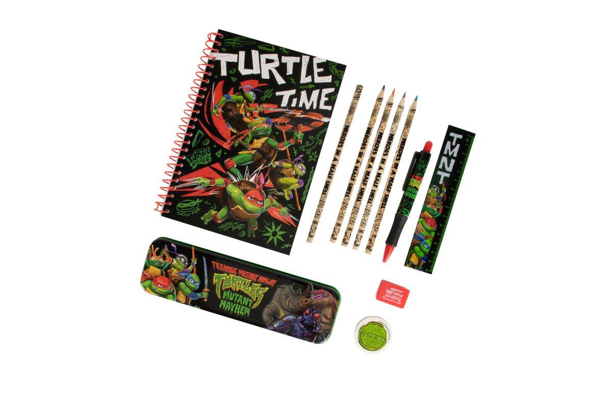 ThumbsUP! Stationery Wallet -Bumper Compact - TMNT-Mayhem Multimedia-Technik Gadget