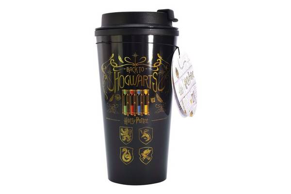 ThumbsUP! Thermo Kaffebecher - Harry Potter Wappen Multimedia-Technik Gadget