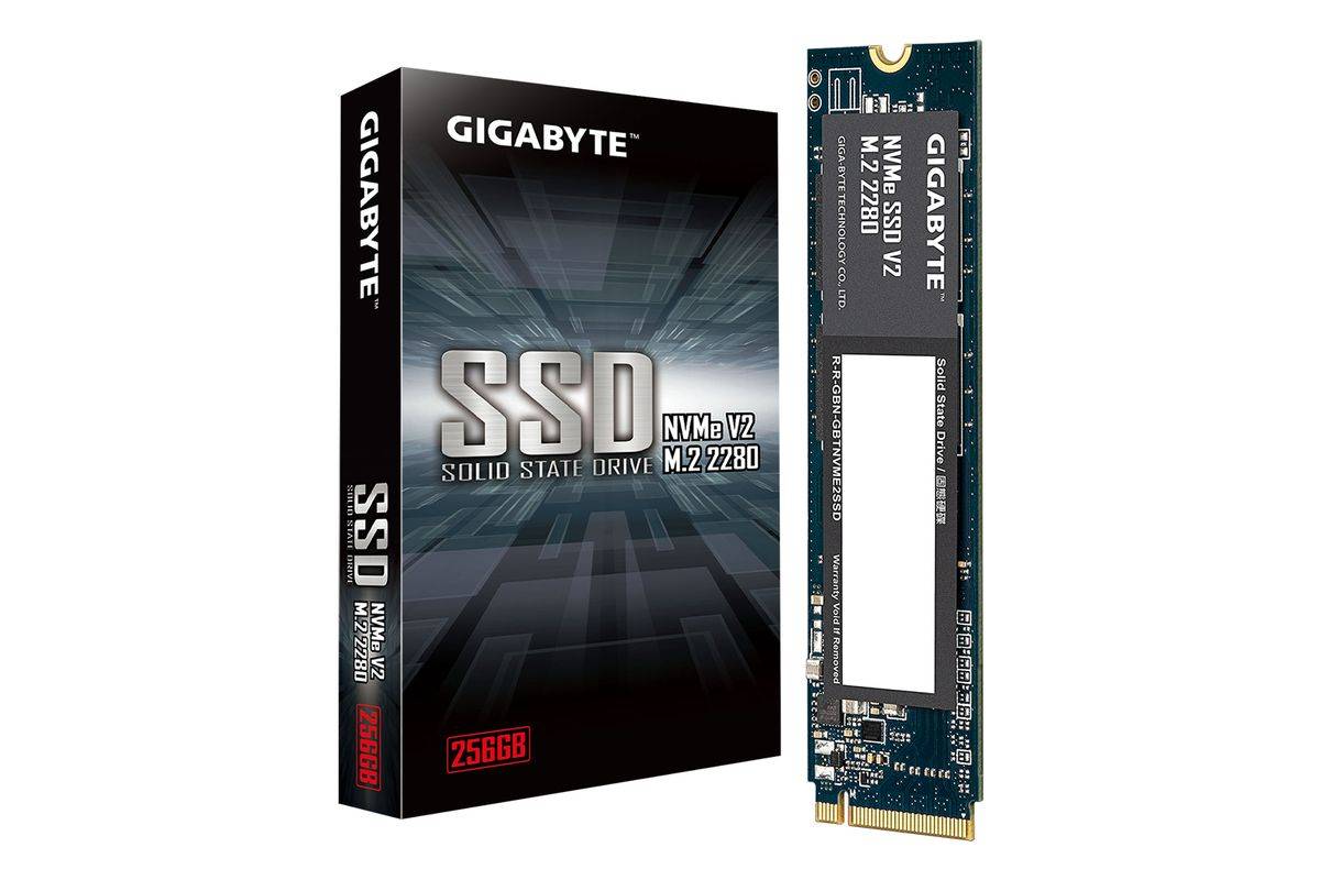 SSD 256GB Gigabyte NVMe SSD V2 M.2 PCI-E Multimedia-Technik Solid State Drives-2