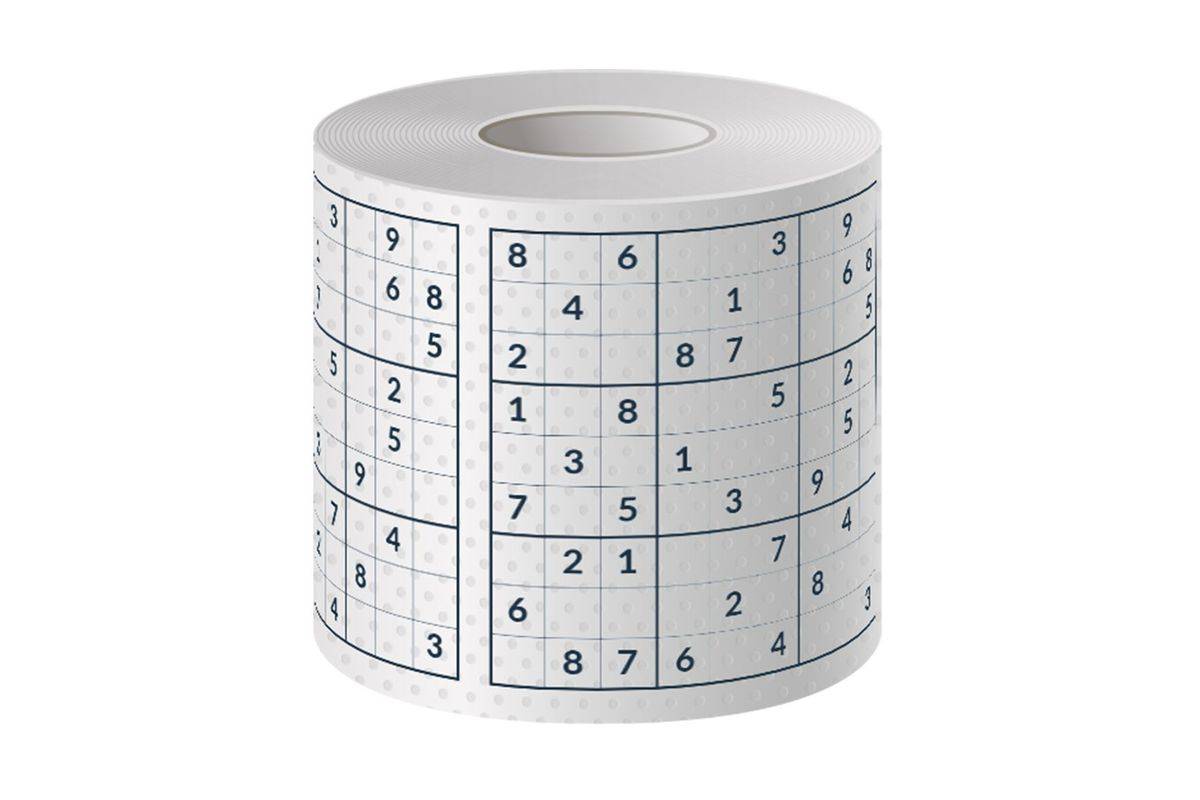 THUMBS UP - Mad Monkey - Toilettenpapier""Sudoku""