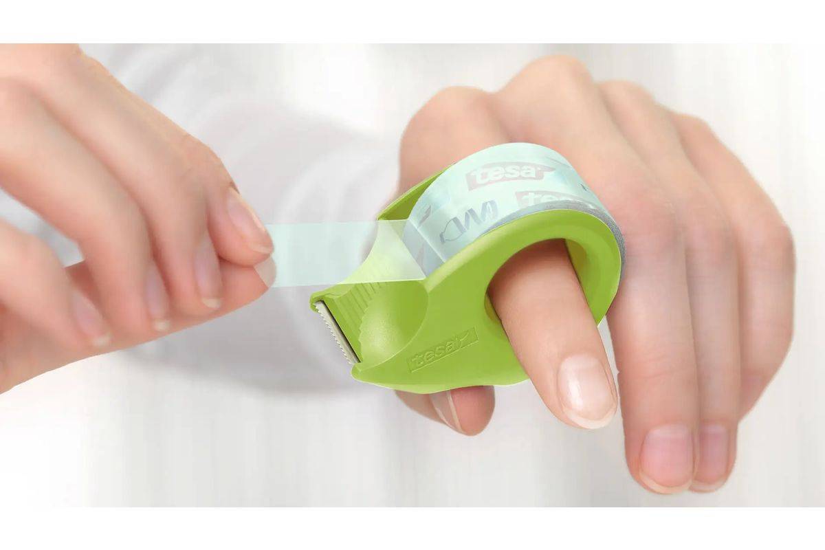 TESA - Eco & Crystal 2 Rollen 10mX19mm Blister mit Abroller-1