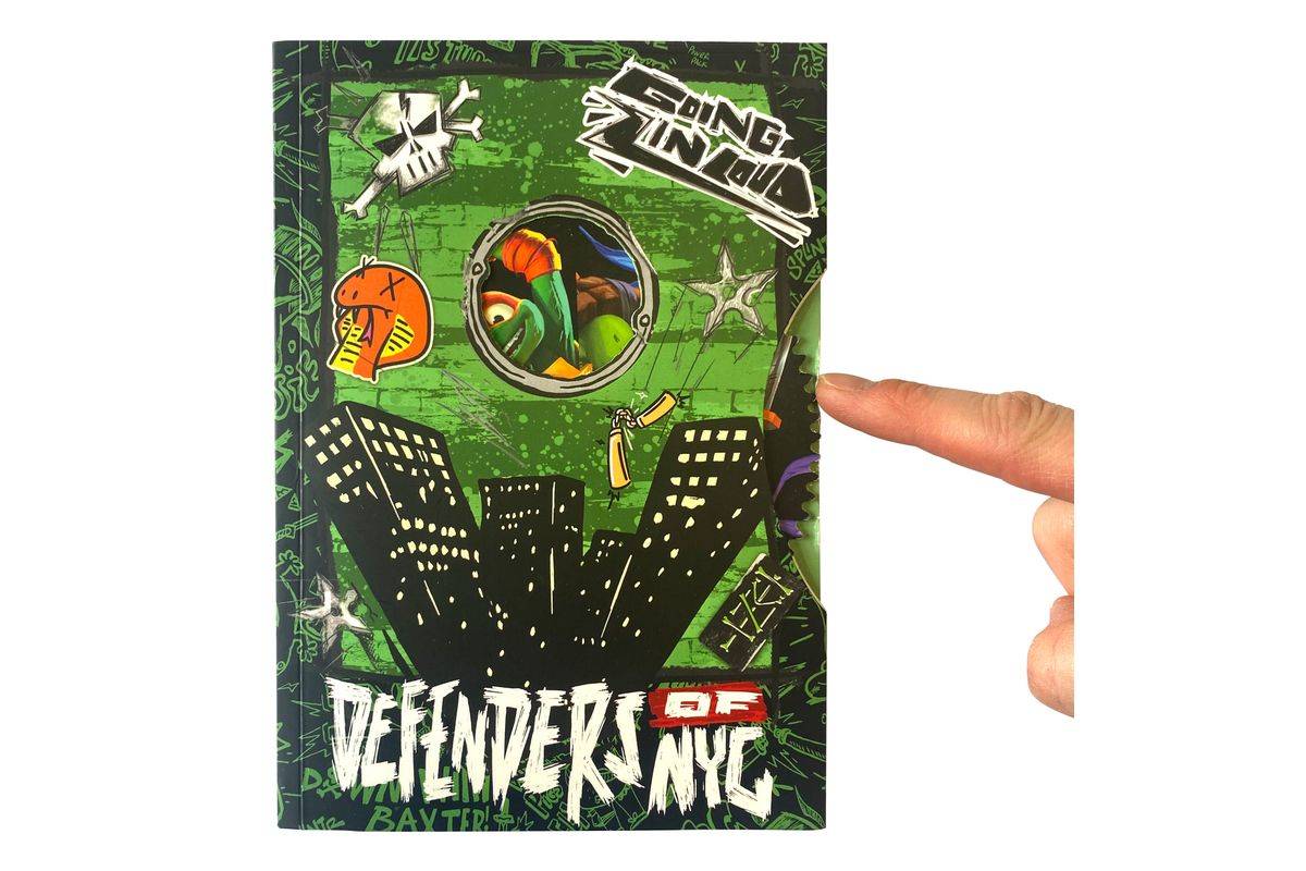 THUMBS UP - ! Notizbuch - TMNT - Spinner-1