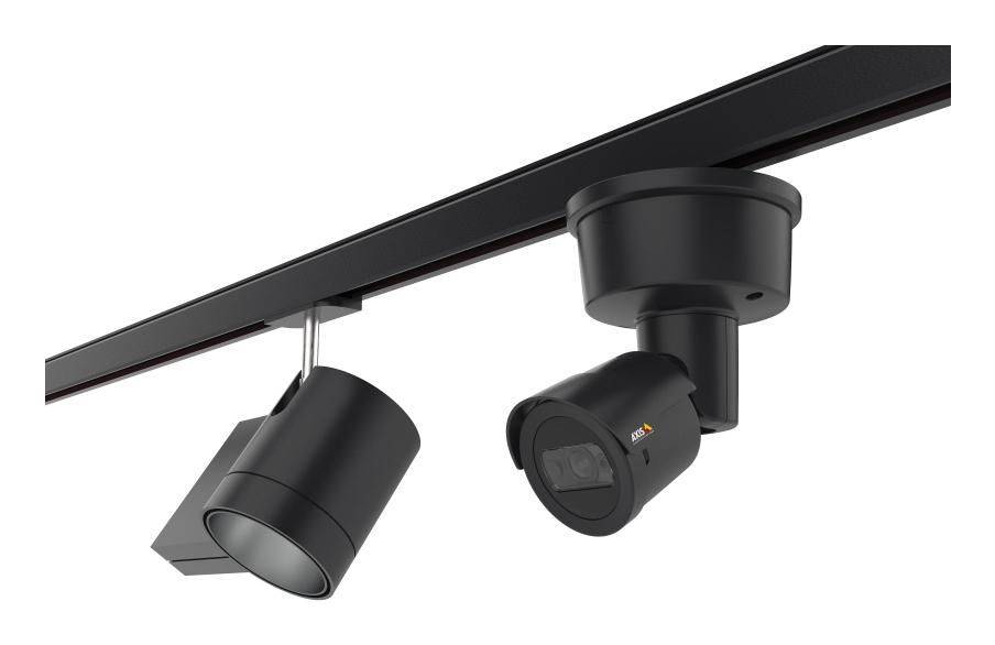 Axis T91A33 Lighting Track Mount - Kamerahalterung - Innenbereich - weiß (Packung mit 4)-1
