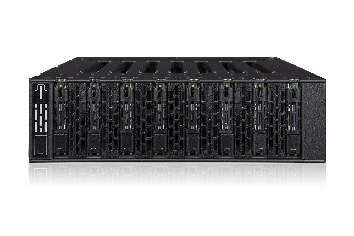 ICYDock ToughArmor 8x M.2 NVMe SSD PCIe 4.0 (8x OcuLink) Multimedia-Technik Festplattenwechselr.-0