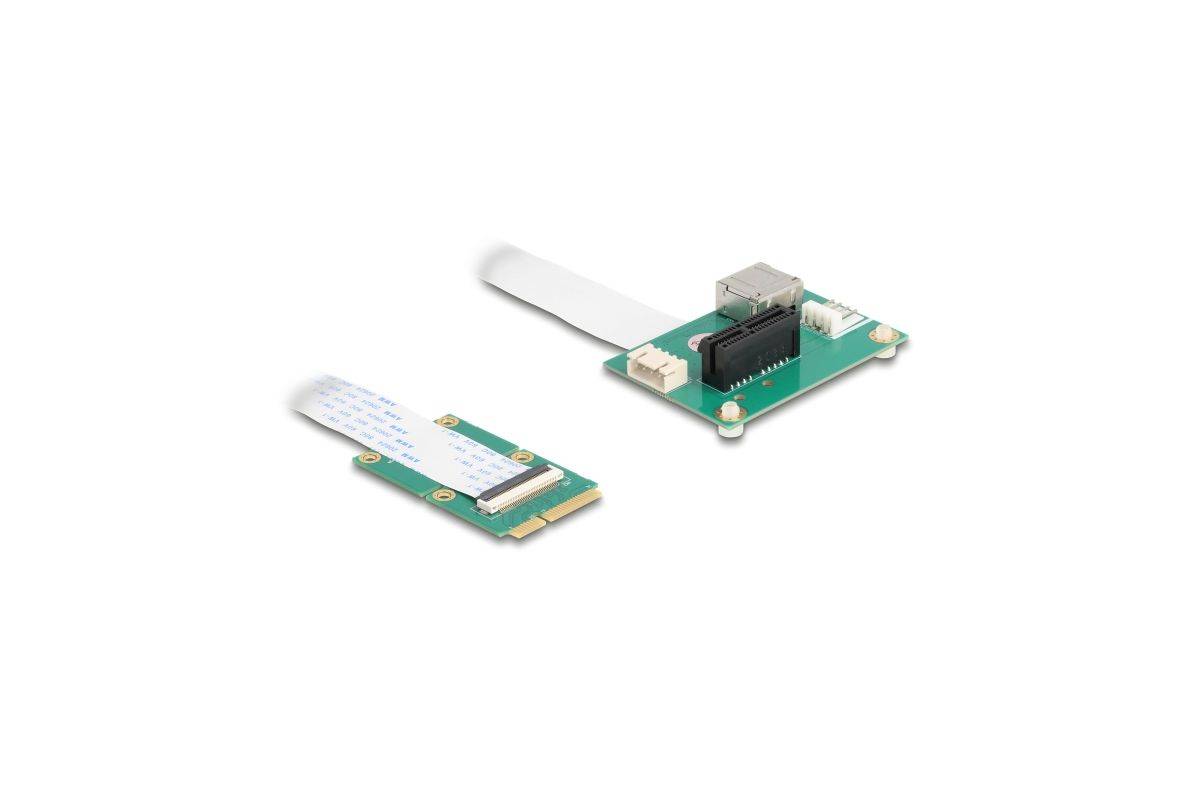 Delock Konverter Mini PCIe Stecker> PCI Express x1 Kabel-0
