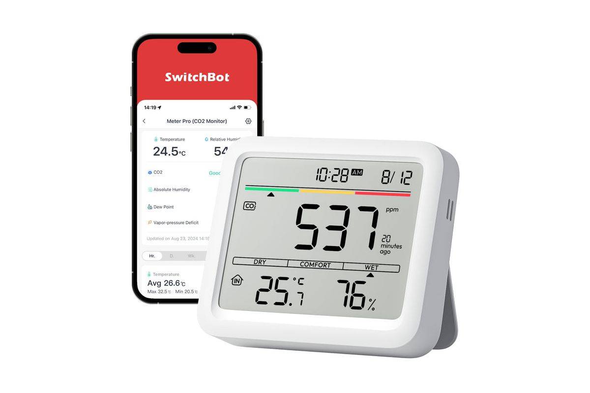 Switchbot Meter Pro CO2 - Messgerät Smarte Wetterstation-2