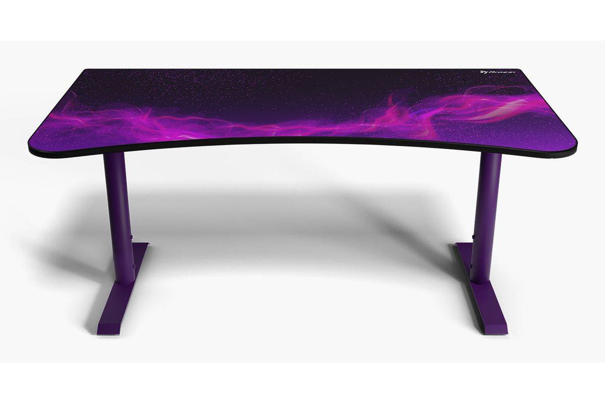 AROZZI - Gaming-Tisch Arena Deep Purple - Galaxy 1/2 160x82cm-0