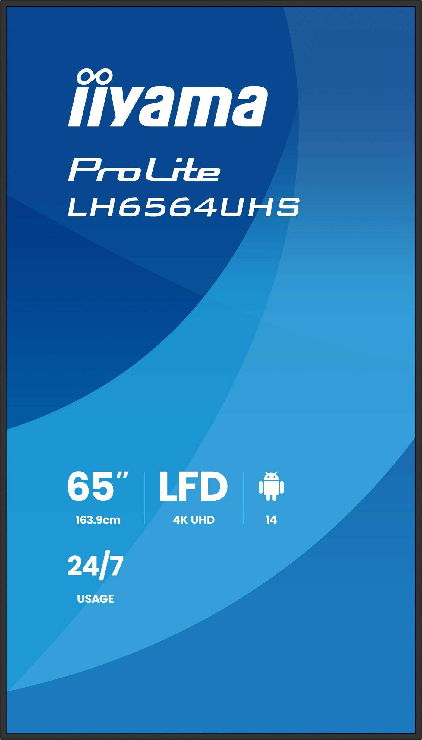 iiyama ProLite LH6564UHS-B1AG - 165 cm (65"") Diagonalklasse (164 cm (64.5"")-2
